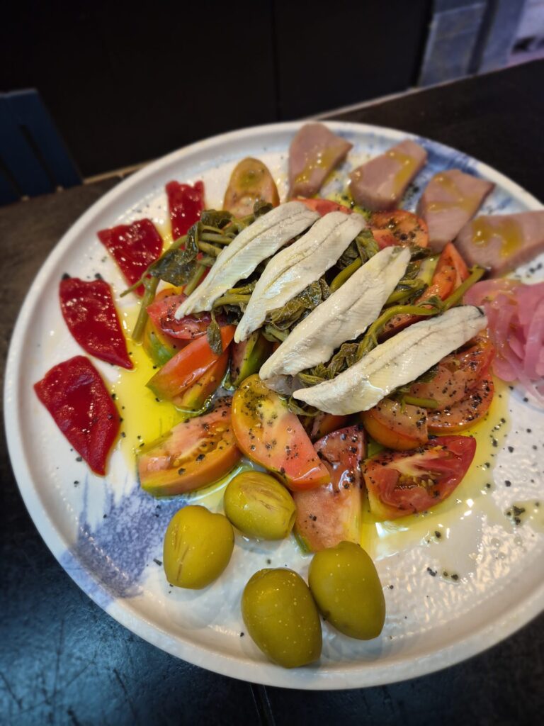 tomate raff con bonito